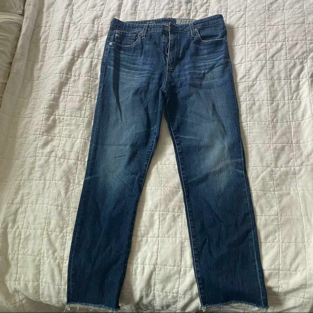 AG Jeans - The Isabelle High Rise Straight Crop